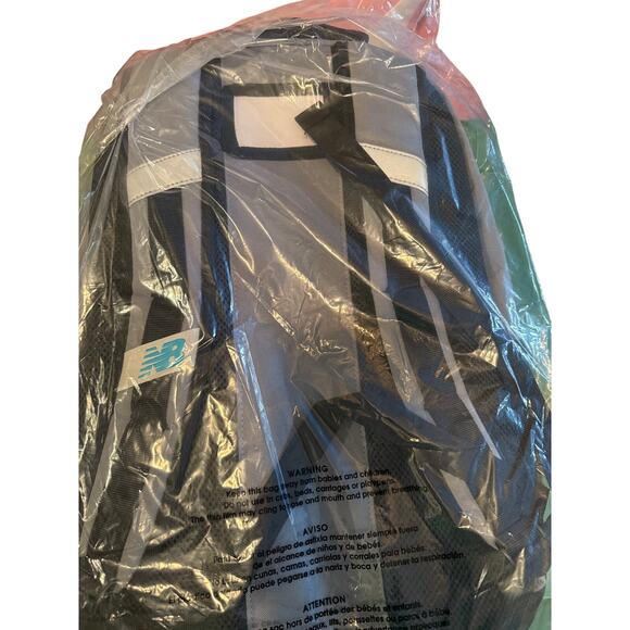 NEW New Balance Backpack Gray/Gunmetal LAB13506-020 Unisex Laptop Bag - Picture 9 of 9